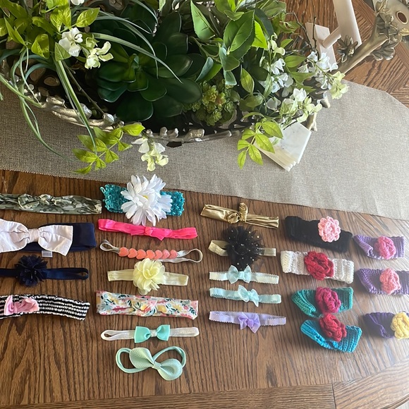 29 Colorful Baby Girl Hearbands - Picture 1 of 8